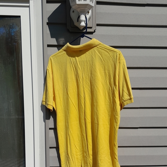 Ralph Lauren Polo Shirt  Yellow Medium - Picture 5 of 5